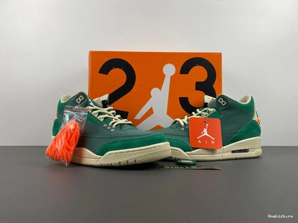 One Kick Jordan WMNS 3 OG Elegant x Abney Nina Chanel SP Air 3807 1015